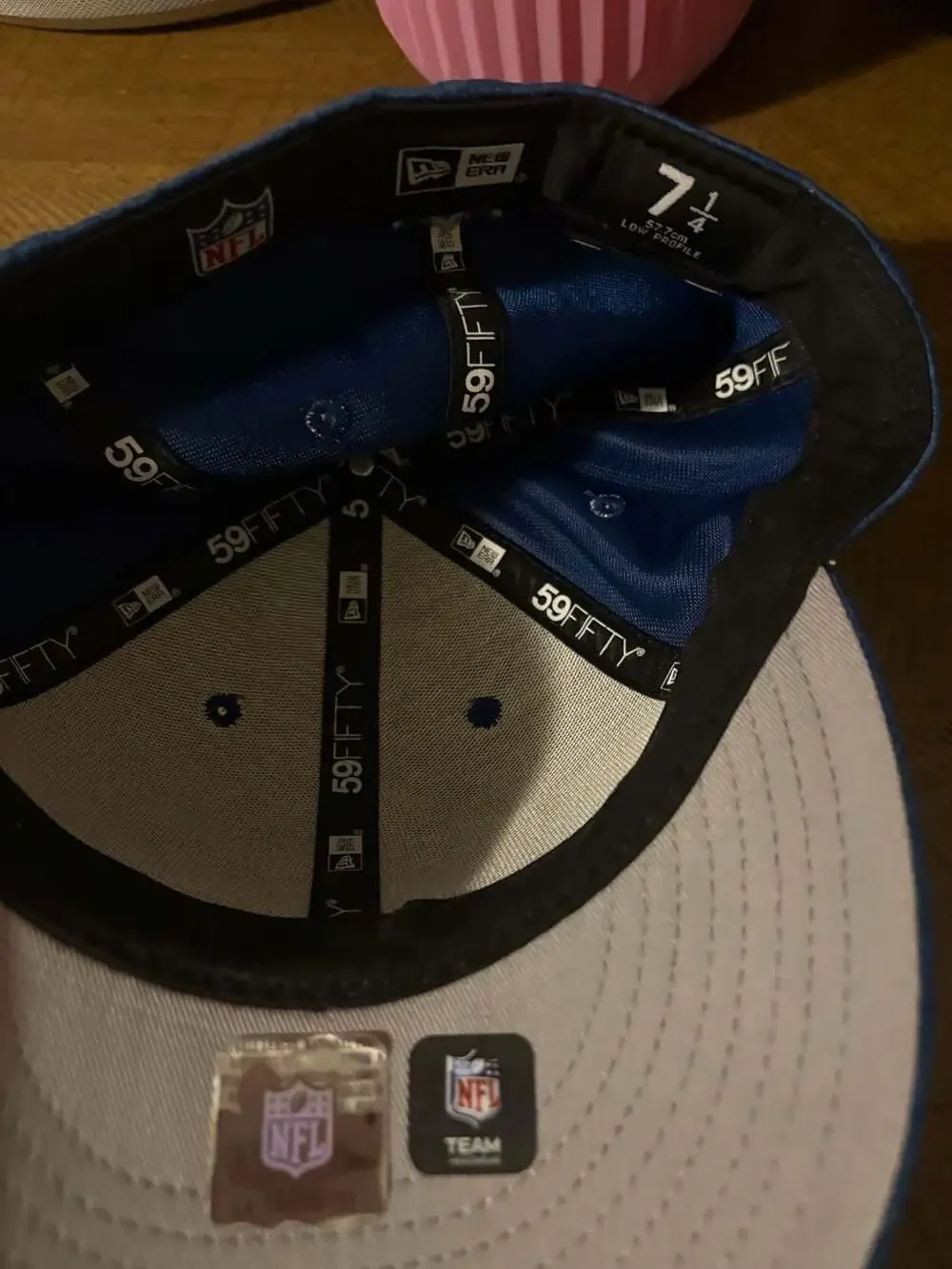 New Era Super Bowl LIII Atlanta 59FIFTY Low Profile Fitted Hat Size 7 1/4